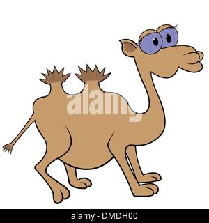 Camel Cartoon illustrazione vettoriale Illustrazione Vettoriale