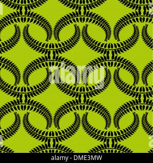 foglia di corona Illustrazione Vettoriale