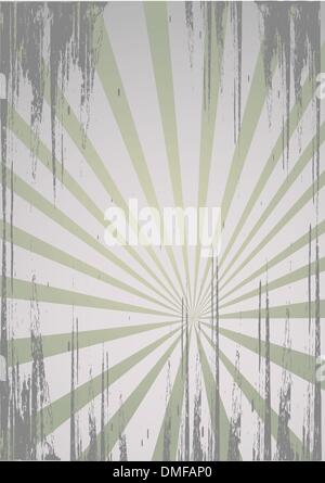 La ragazza con la chitarra su sfondo grunge Illustrazione Vettoriale