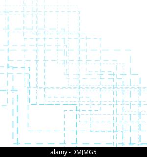 Collegamenti intrecciate sullo sfondo Illustrazione Vettoriale