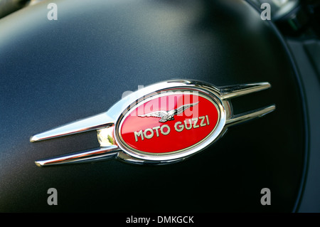 Moto Guzzi badge Foto Stock