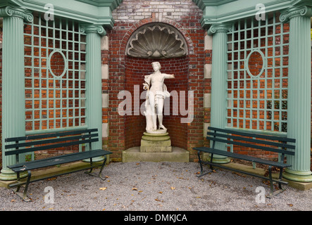 Old Westbury gardens house su Long Island NY Foto Stock