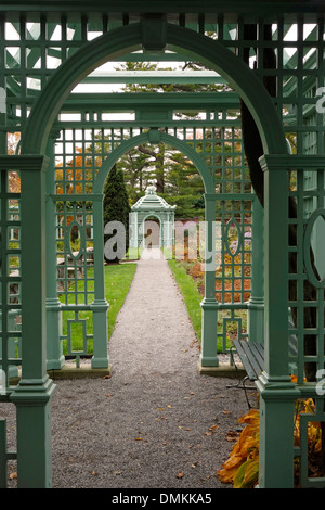 Old Westbury gardens house su Long Island NY Foto Stock