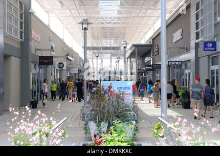 Toronto Premium Outlets, Halton Hills, Ontario Foto Stock