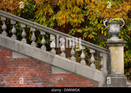 Old Westbury gardens house su Long Island NY Foto Stock