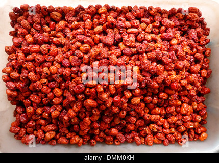 Rosso cinese date Foto Stock