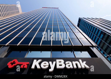 Un grattacielo Keybank in Columbus, Ohio. Foto Stock