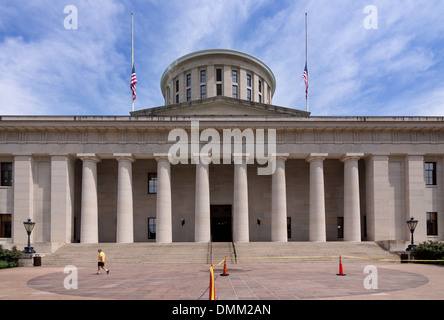La Ohio Statehouse in Columbus, Ohio, Stati Uniti d'America. Foto Stock