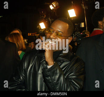 Nov. 15, 2001 - Los Angeles, California, Stati Uniti d'America - Martin Lawrence.'Cavaliere Nero" - PREMIERE.MANN VILLAGE THEATRE, Westwood, ca.15 NOVEMBRE 2001. NINA PROMMER/ 2001 K23402NP (D)(Immagine di credito: © Globo foto/ZUMAPRESS.com) Foto Stock