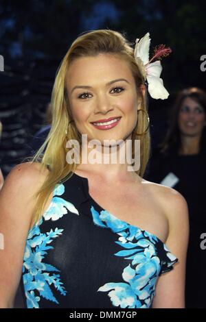 Agosto 8, 2002 - K25771NP ''BLUE CRUSH'' PREMIERE, gli Universal Studios di Hollywood, CA 08/08/02 . NINA PROMMER/ 2002.LAUREN WOODLAND(Immagine di credito: © Globo foto/ZUMAPRESS.com) Foto Stock