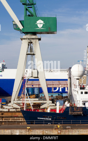 Il Orskov cantiere di riparazione in Frederikshavn. Foto Stock