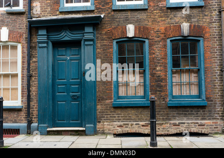 La casa a 31 Fournier Street, Spitalfields, Londra. Foto Stock