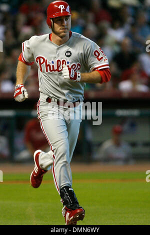 06 Settembre 2009: Phillies secondo baseman Chase Utley (26) al Minute Maid Park a Houston in Texas. (Credito Immagine: © Southcreek globale/ZUMApress.com) Foto Stock