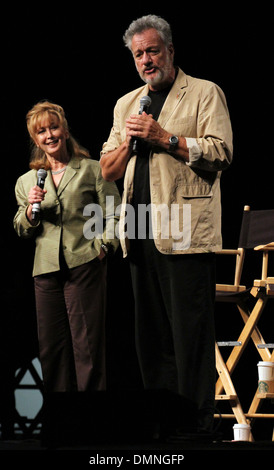 John de Lancie e Marnie Mosiman Creazione entertainment presenta Gazzetta Star Trek convention di Roddenberry Theatre Rio Foto Stock