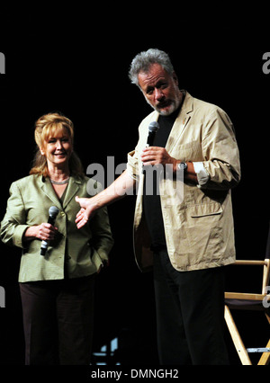 John de Lancie e Marnie Mosiman Creazione entertainment presenta Gazzetta Star Trek convention di Roddenberry Theatre Rio Foto Stock