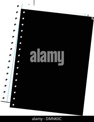 Fogli di carta Illustrazione Vettoriale