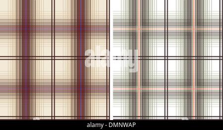 Seamless plaid modello di controllo Illustrazione Vettoriale