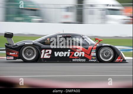 Il 29 agosto 2009 - MontrÅ½Al, QuÅ½bec, Canada - 29 August 2009: Bernhard/Dumas (#12 Penske Racing/Porsche Riley) sulla strada per il secondo posto durante il Grand-Am Rolex MontrÅ½al 200 in MontrÅ½al, QC ..*****per solo uso editoriale* (credito Immagine: © Oliver giorno/Southcreek globale/ZUMApress.com) Foto Stock