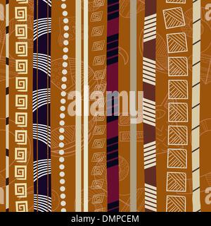 Tribal colorate texture senza giunture Illustrazione Vettoriale