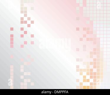 Abstract quadrato sullo sfondo del mosaico Illustrazione Vettoriale