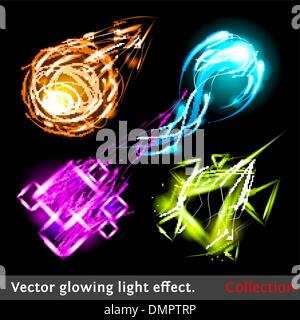 Il vettore dei simboli di luce Illustrazione Vettoriale