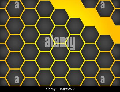 Vettore sfondo a nido d'ape Illustrazione Vettoriale