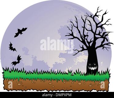 L'Halloween disegni vettoriali Illustrazione Vettoriale