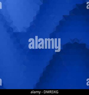 Abstract triangolo blu sullo sfondo Illustrazione Vettoriale