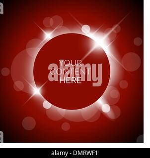 Abstract sfondo rosso Illustrazione Vettoriale