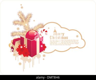 Cornice di Natale Illustrazione Vettoriale