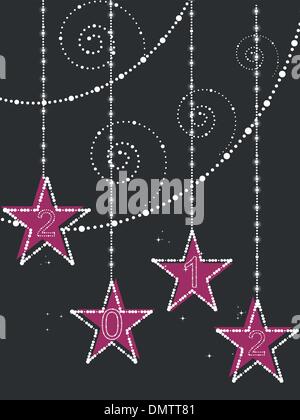 Creative Design vettore di fondo per il 2012 Illustrazione Vettoriale