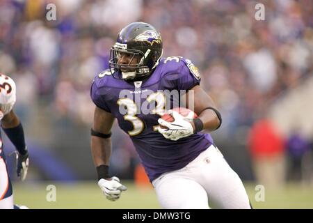 Nov. 12, 2009 - Baltimore, Maryland, Stati Uniti - 01 nov. 2009: durante la Baltimore Ravens vs Denver Broncos gioco a M&T Bank Stadium di Baltimora, Maryland in cui i corvi ha vinto 30-7 per andare 3-0 (credito Immagine: © Southcreek globale/ZUMApress.com) Foto Stock