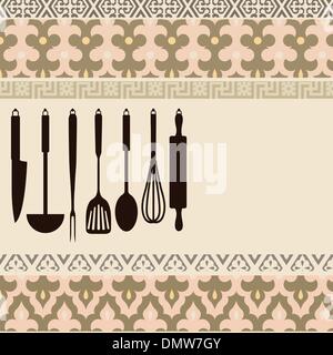 Utensili da cucina Illustrazione Vettoriale