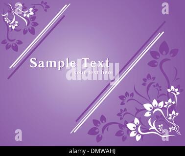 Sfondo floreale Illustrazione Vettoriale