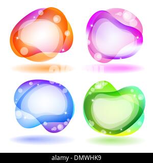 Set di elementi di design Illustrazione Vettoriale