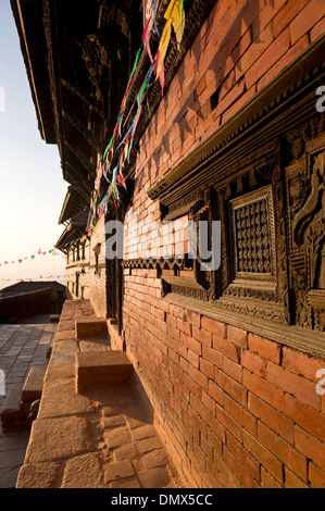 Gorkha Durbar, Gorkha, colline occidentali, Nepal Foto Stock