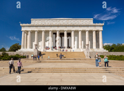 WASHINGTON, DC, Stati Uniti d'America - Lincoln Memorial. Foto Stock