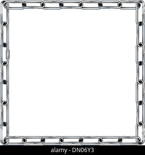 Seamless Link della catena di confine Illustrazione Vettoriale