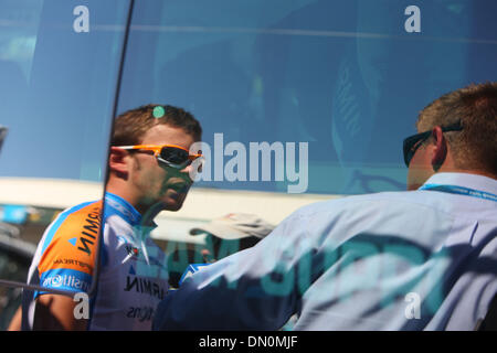 Jan 20, 2010 - Adelaide, Australia - JACK BOBRIDGE pilota di piombo con il team Garmin al Santos Tour Down Under Stage 2 da Gawler di Hahndorf in Sud Australia una distanza di 134km (credito Immagine: © Gary Francesco/ZUMA Press) Foto Stock