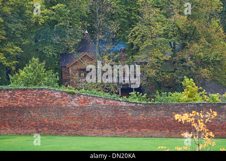 Tree House a Alnwick giardino, Northumberland, Inghilterra, Regno Unito. Foto Stock