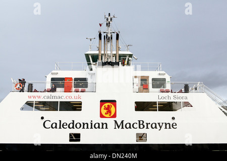 Caladonian MacBrayne traghetti, Largs, Ayrshire, in Scozia Foto Stock