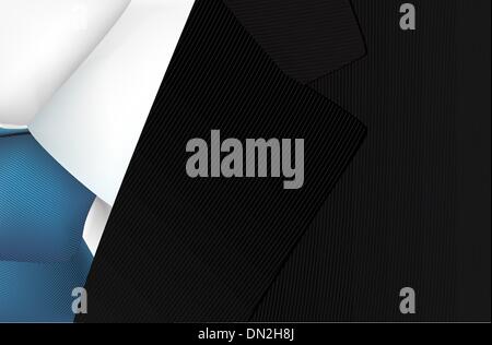 Illustrazione Vettoriale della moda italiana haute couture abito uomo Illustrazione Vettoriale