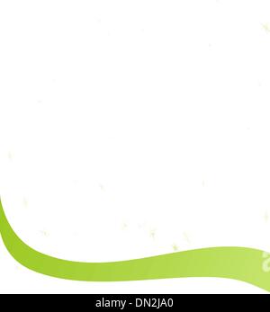 Natale albero di mezzitoni su un verde. EPS 8 Illustrazione Vettoriale