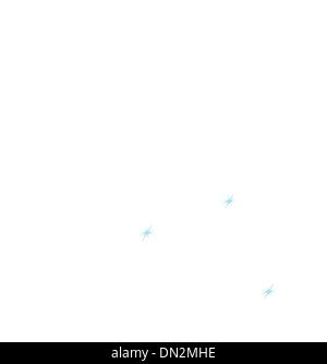 Natale sfondo bokeh di fondo con baubles. EPS 8? Illustrazione Vettoriale