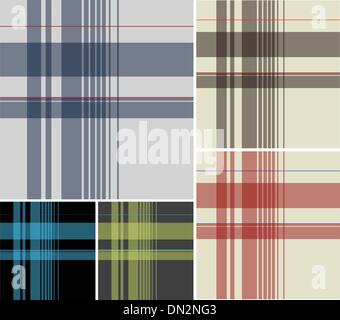 Tessuto plaid controllare lo sfondo Illustrazione Vettoriale
