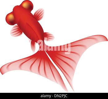 Pesce d'oro Illustrazione Vettoriale