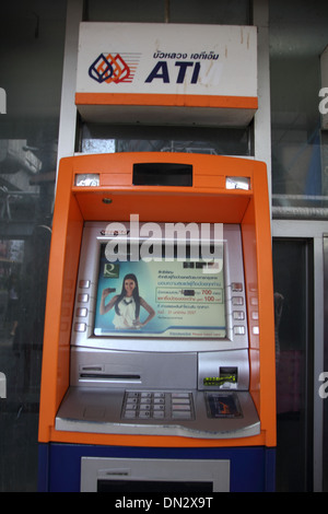 Macchina ATM a Bangkok , Thailandia Foto Stock