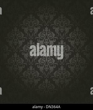 Damasco pattern senza giunture Illustrazione Vettoriale