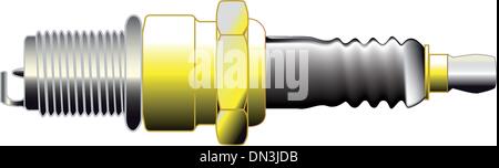 Spina di scintilla Illustrazione Vettoriale