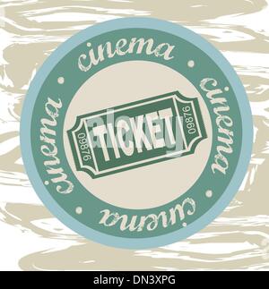 biglietto Illustrazione Vettoriale